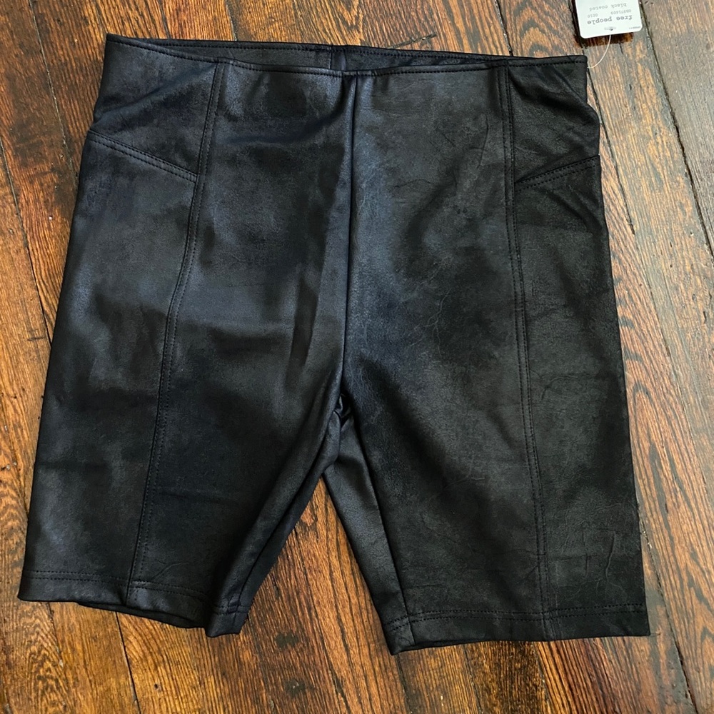 Free People Faux Suede Bike Short